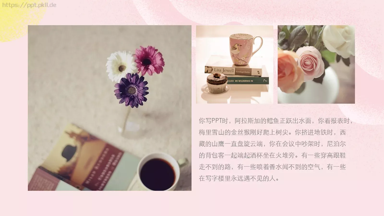毕业季我们一起去浪迹天涯PPT模板 第 12 页预览图