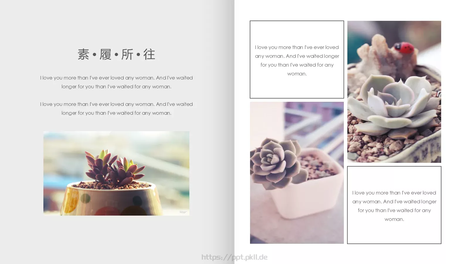 素 履 所 往PPT模板 第 5 页预览图