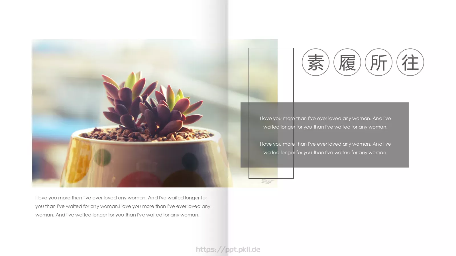 素 履 所 往PPT模板 第 11 页预览图