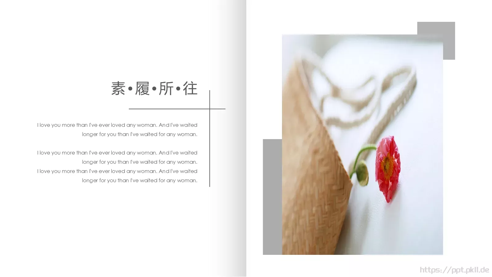 素 履 所 往PPT模板 第 15 页预览图