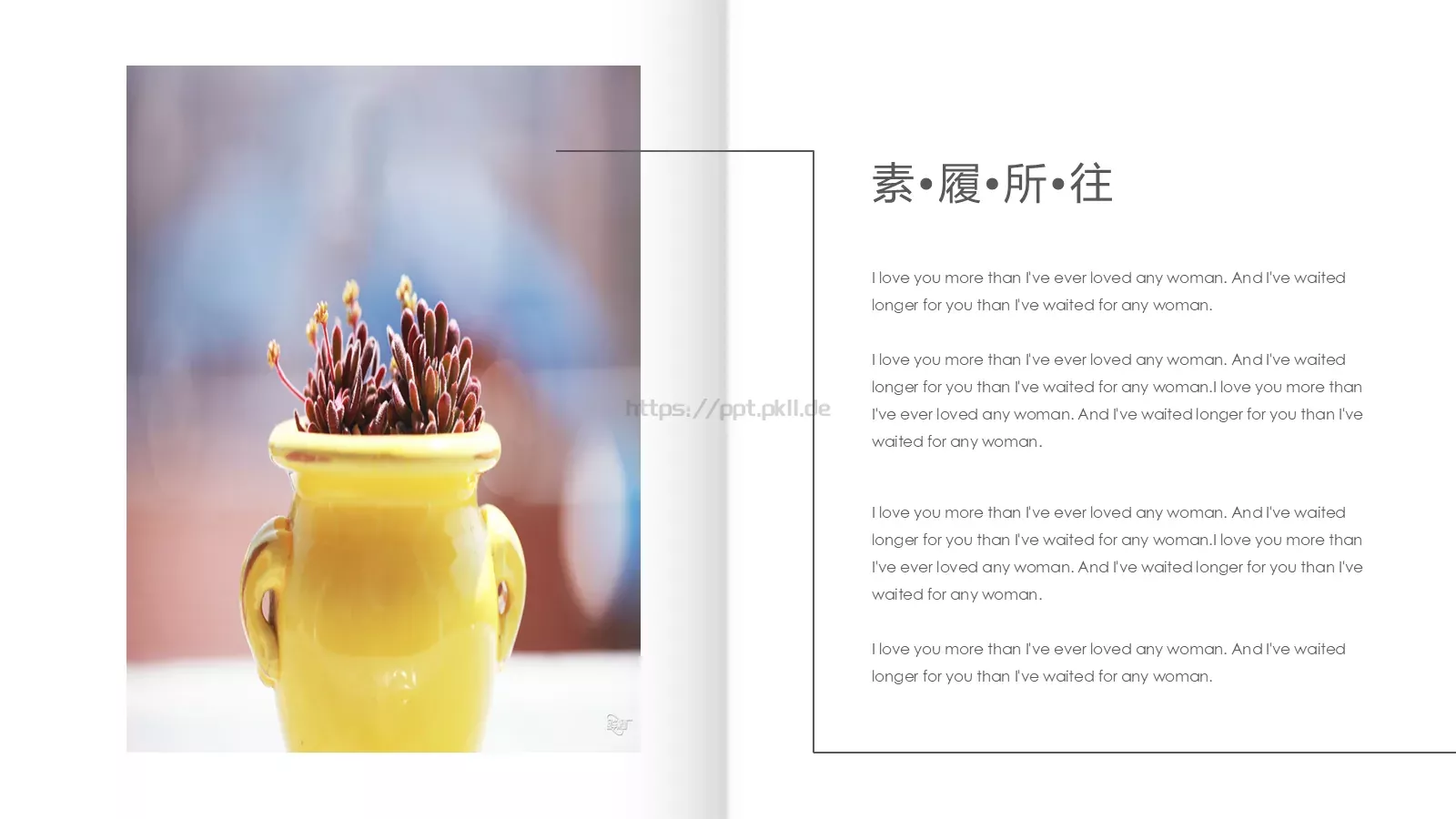 素 履 所 往PPT模板 第 24 页预览图