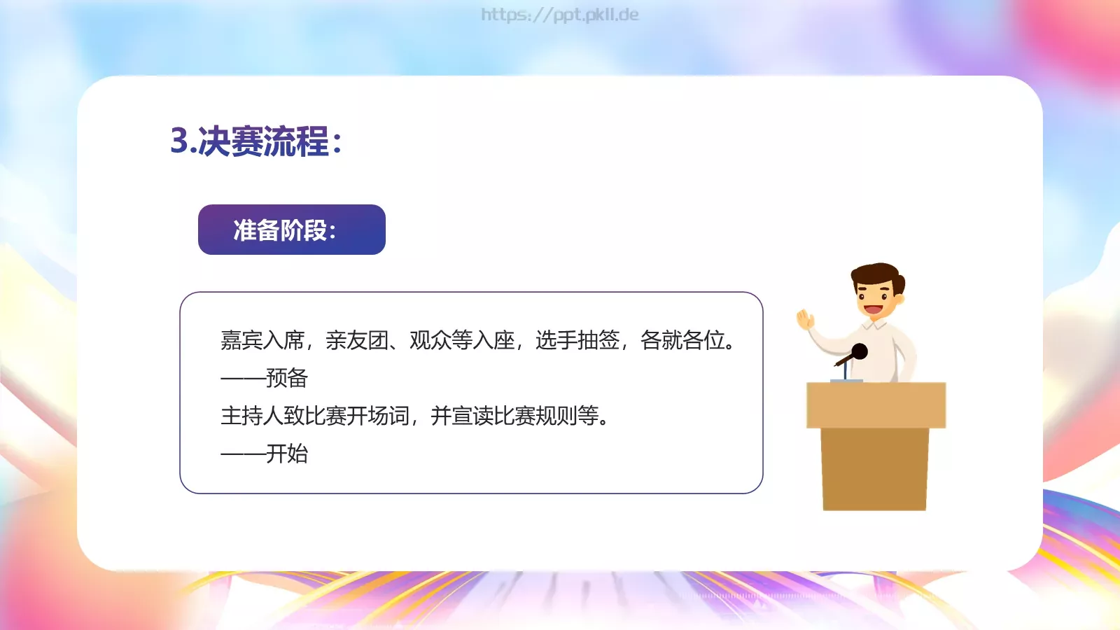 五四青年节演讲活动策划PPT模板 第 17 页预览图