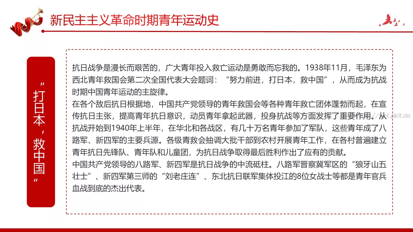 团支部主讲人PPT模板 第 11 页预览图