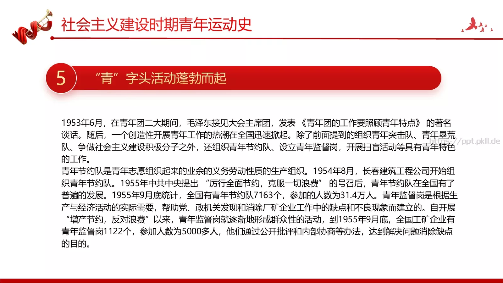团支部主讲人PPT模板 第 21 页预览图