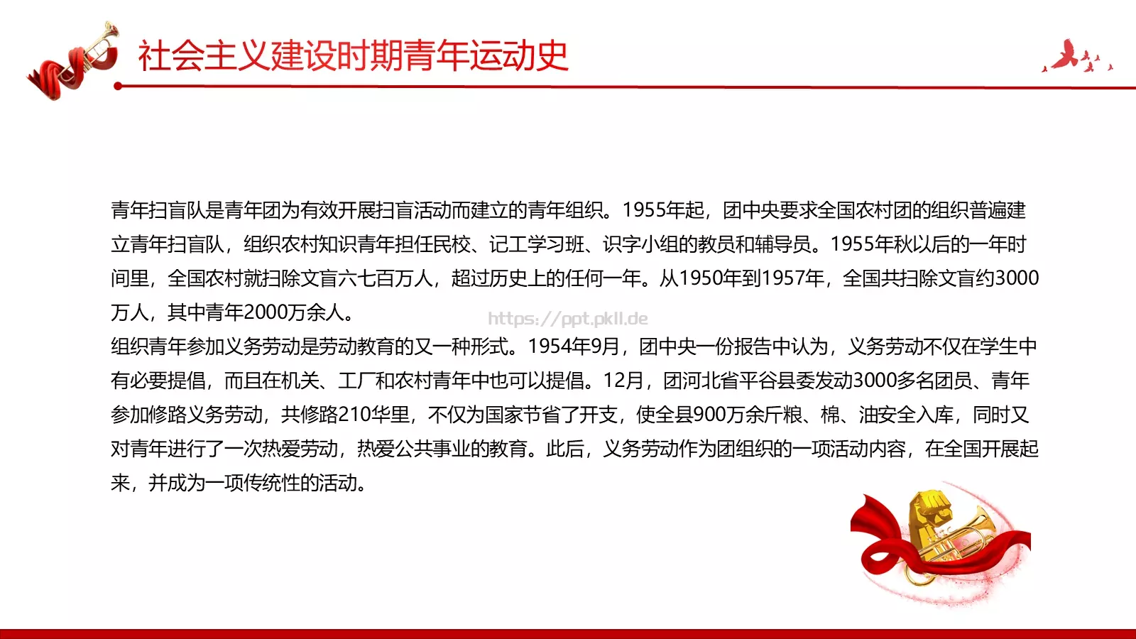 团支部主讲人PPT模板 第 22 页预览图