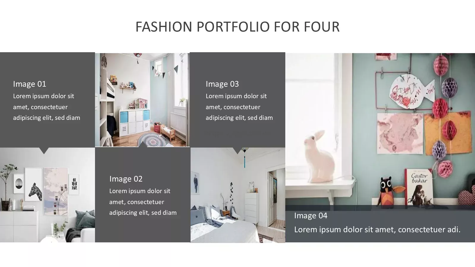简约北欧风室内设计PPT模板 第 17 页预览图