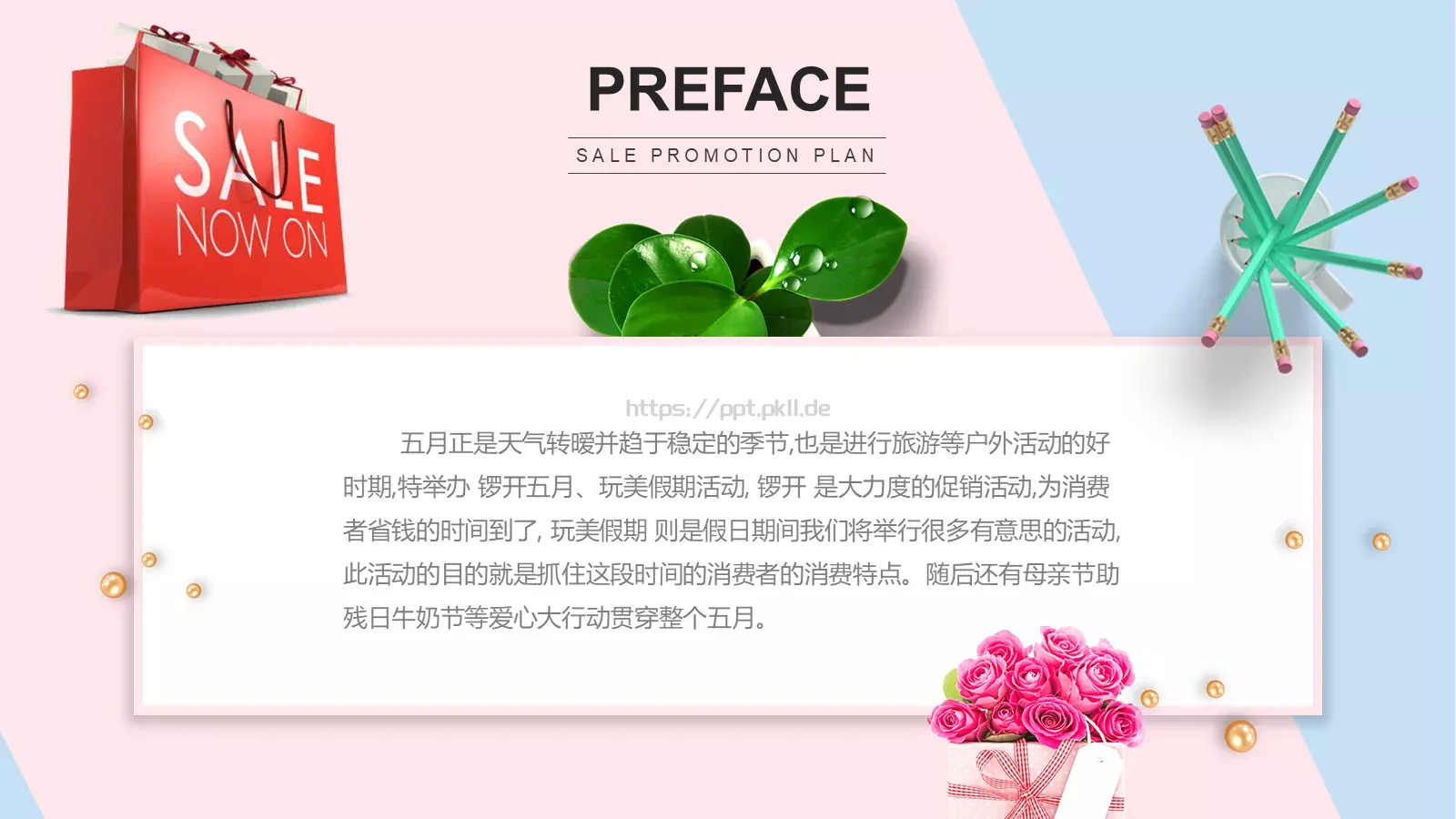 母亲节活动方案PPT模板 第 2 页缩略图