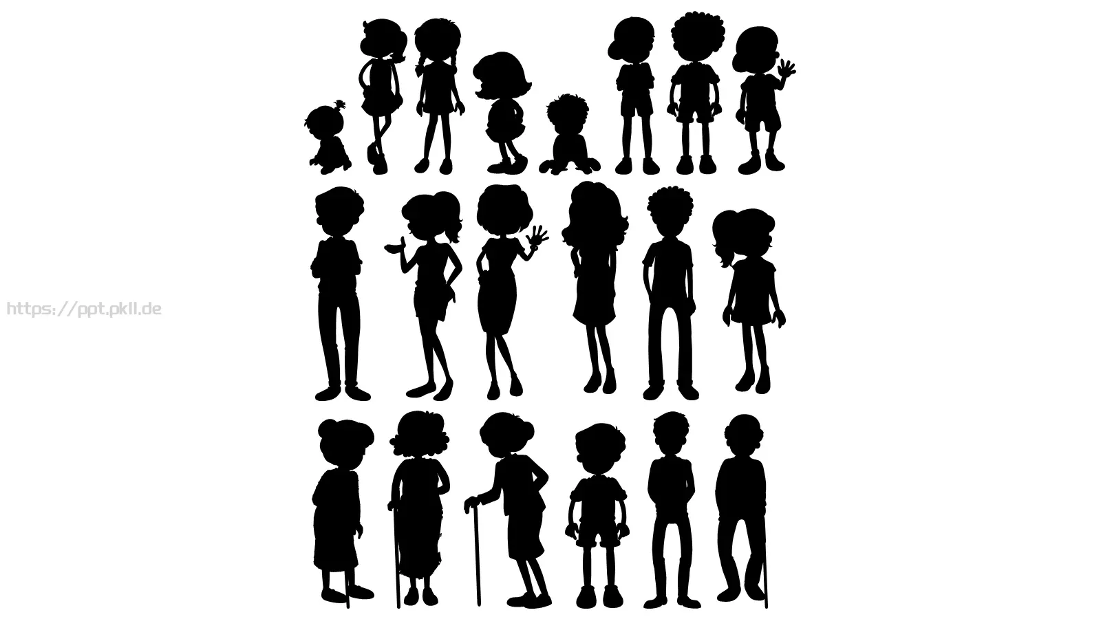 800+剪影图形素材PPT模板 第 4 页缩略图