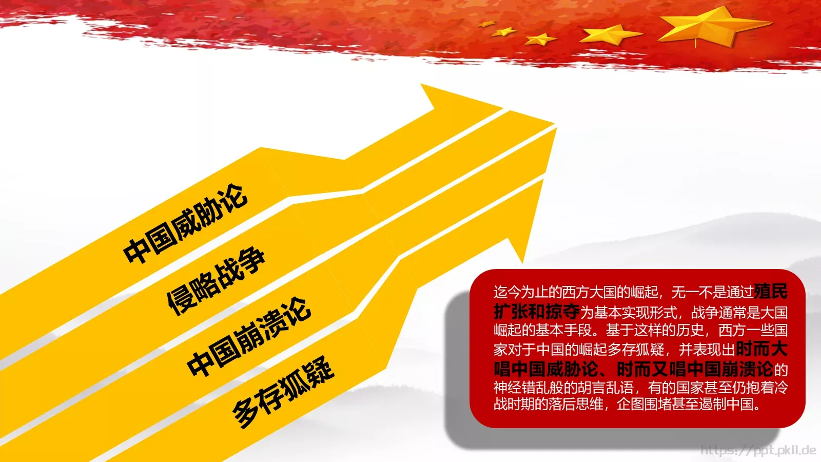 党课学习材料：中国梦深刻含义PPT模板 第 11 页预览图
