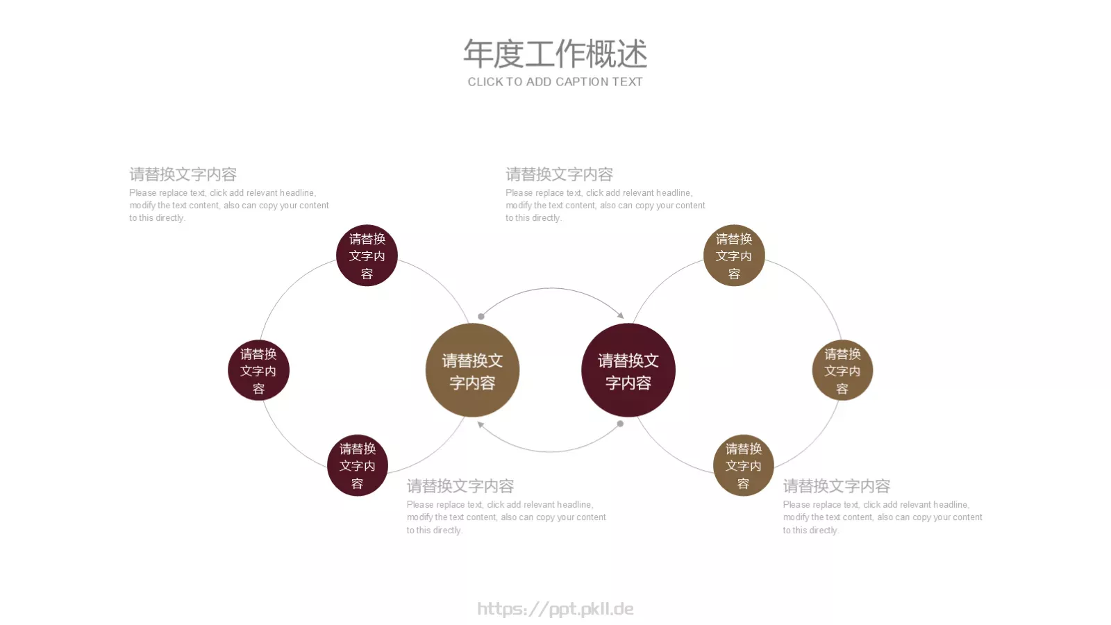 工作计划汇报PPT模板 第 5 页预览图