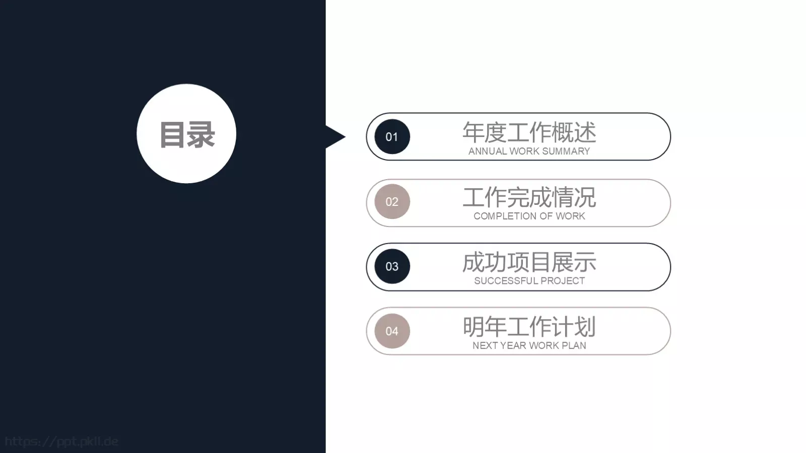 工作计划汇报PPT模板 第 2 页缩略图