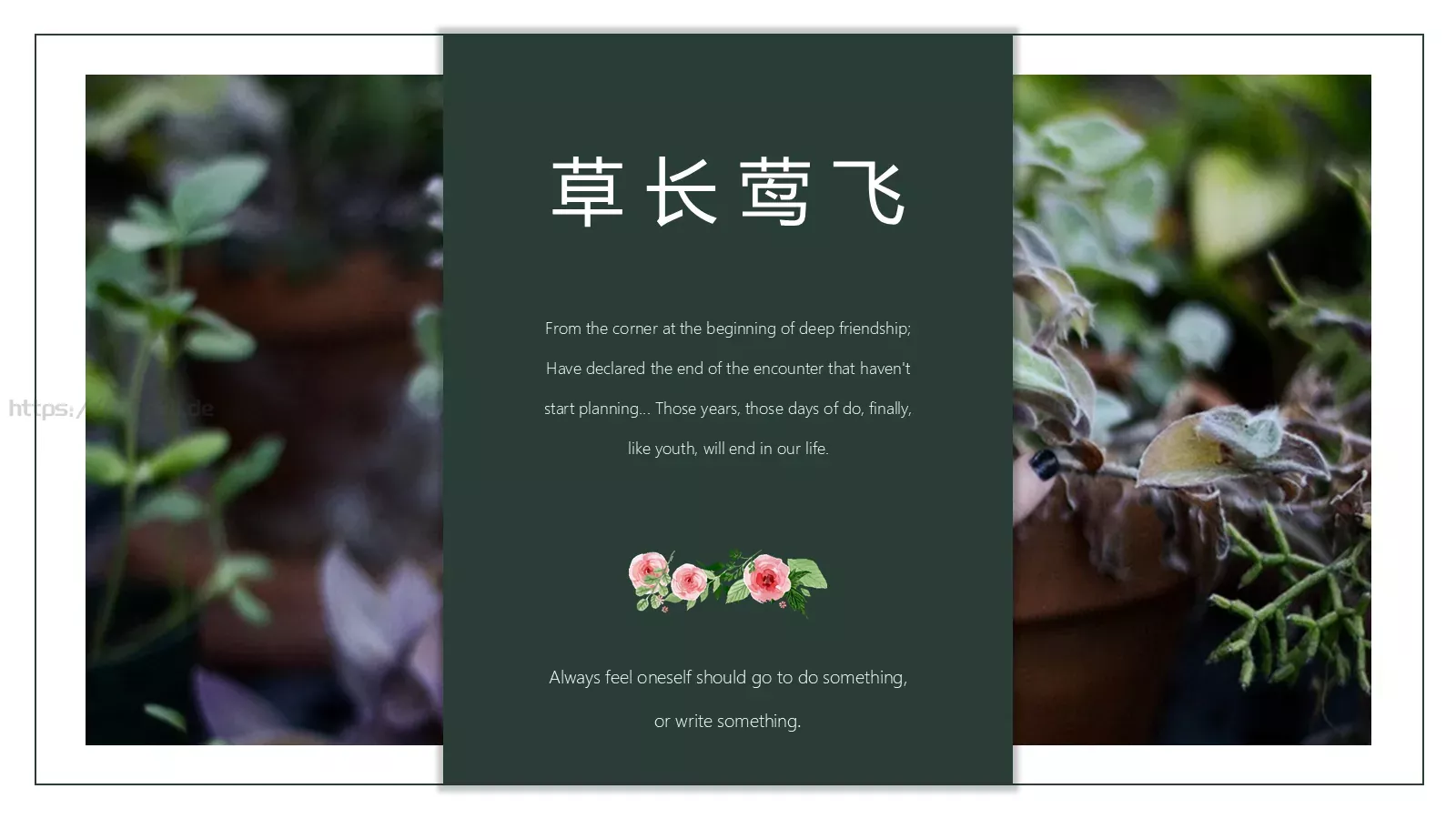 草长莺飞绿色商务通用PPT模板 第 9 页预览图