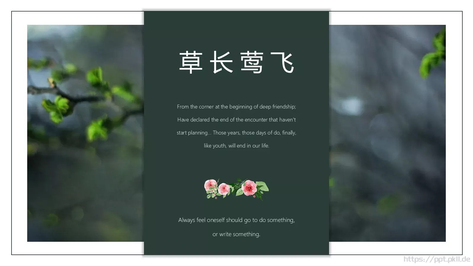 草长莺飞绿色商务通用PPT模板 第 21 页预览图