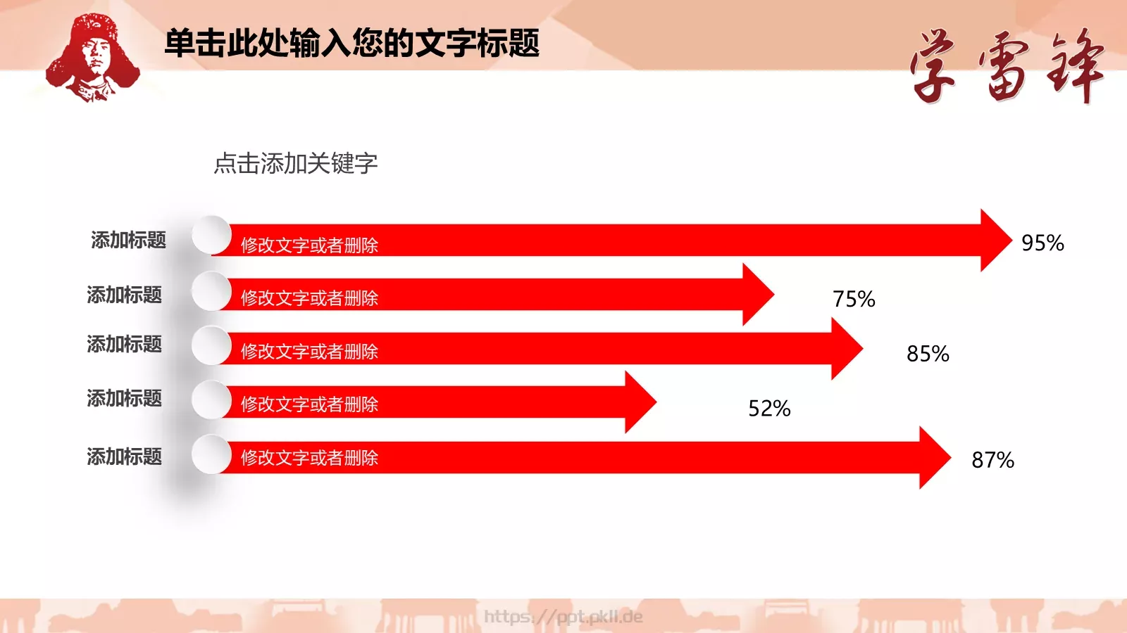 红领巾汇报PPT模板 第 20 页预览图