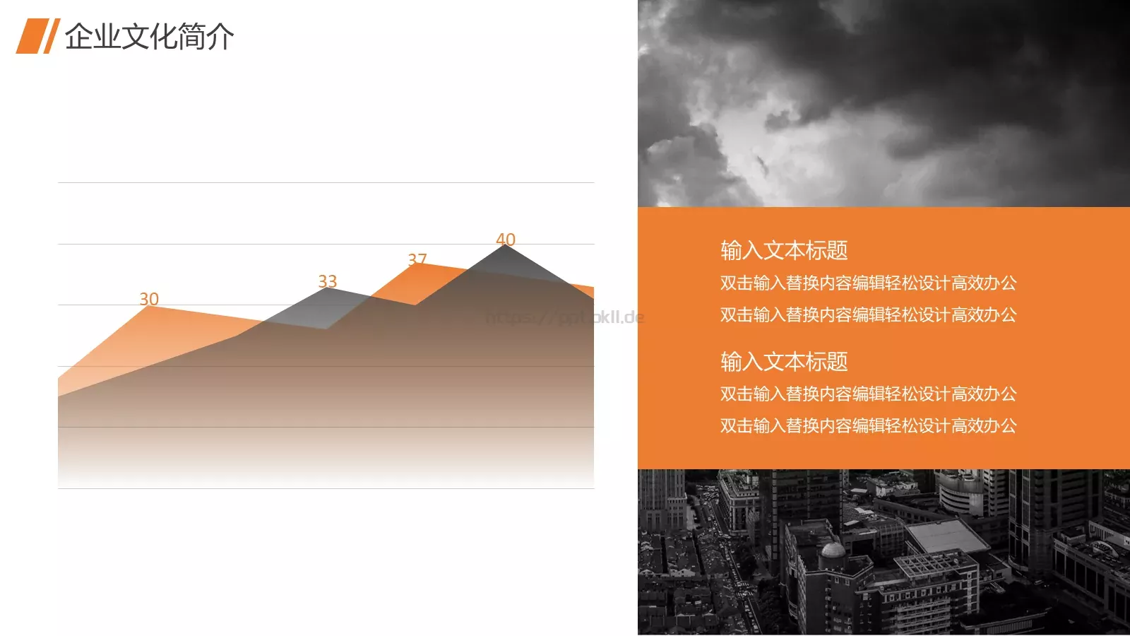 公司介绍汇报PPT模板 第 7 页预览图