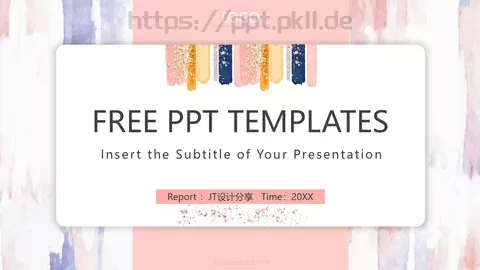 设计分享PPT模板 缩略图