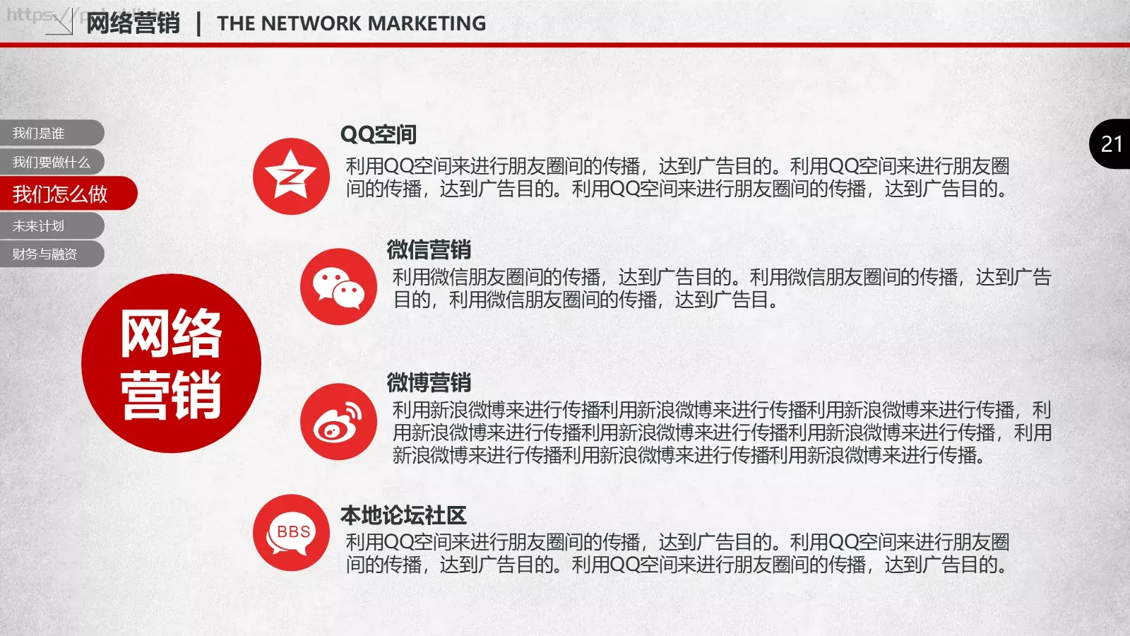 商业计划书融资汇报PPT模板 第 21 页预览图
