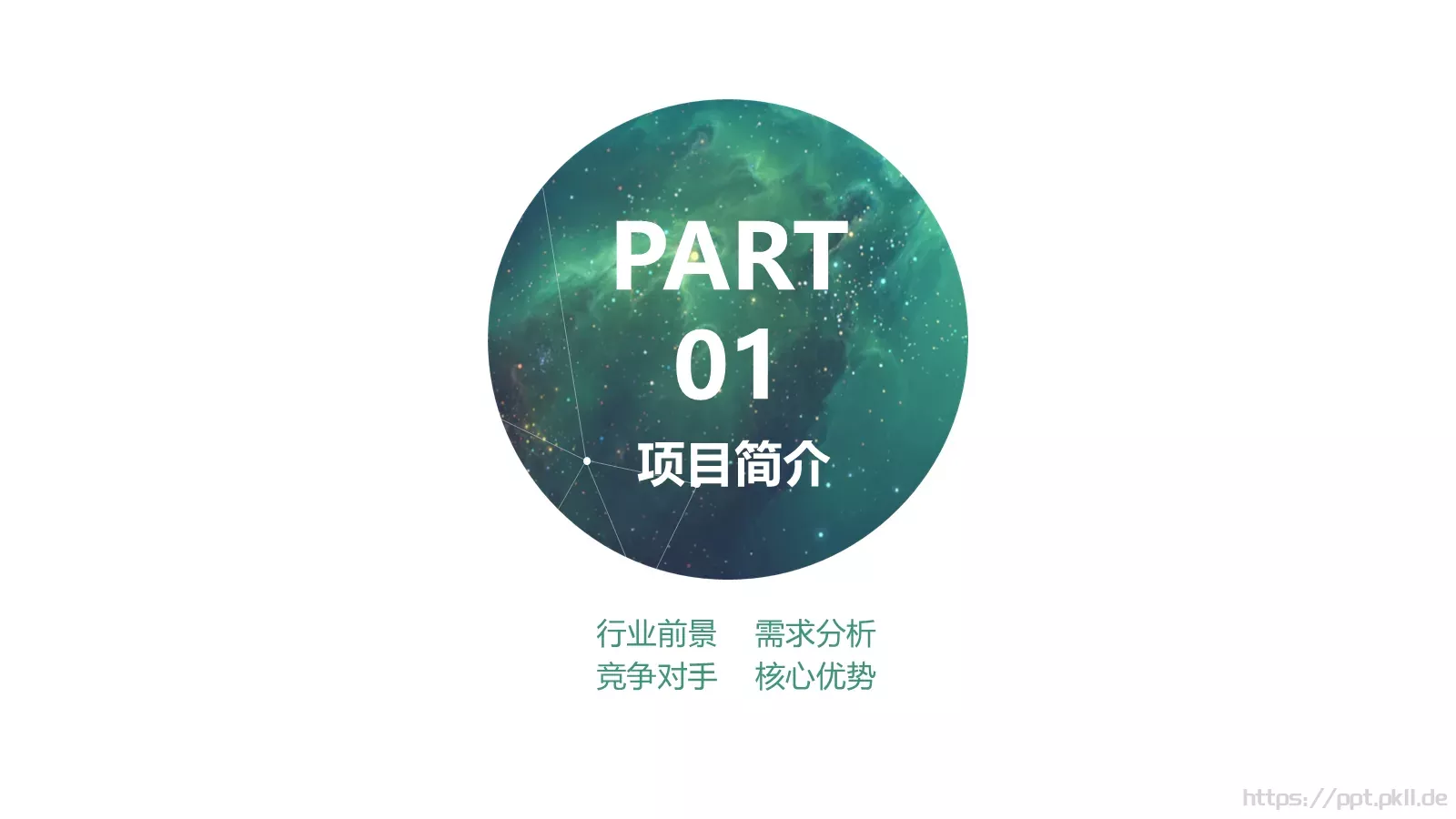 商业创业计划书PPT模板 第 3 页缩略图