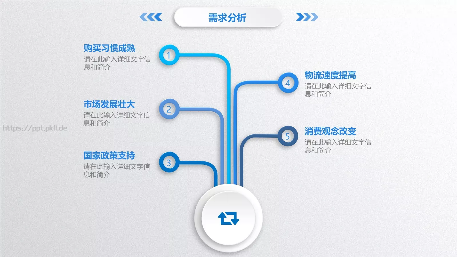 简洁实用商务汇报PPT模板 第 14 页预览图