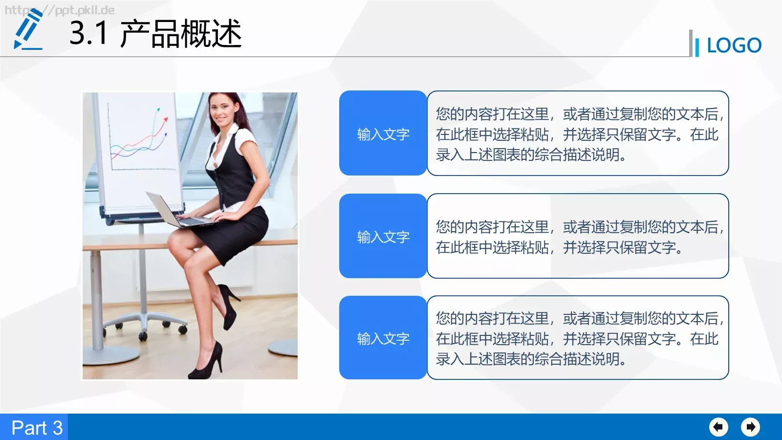 商业融资计划书PPT模板 第 19 页预览图