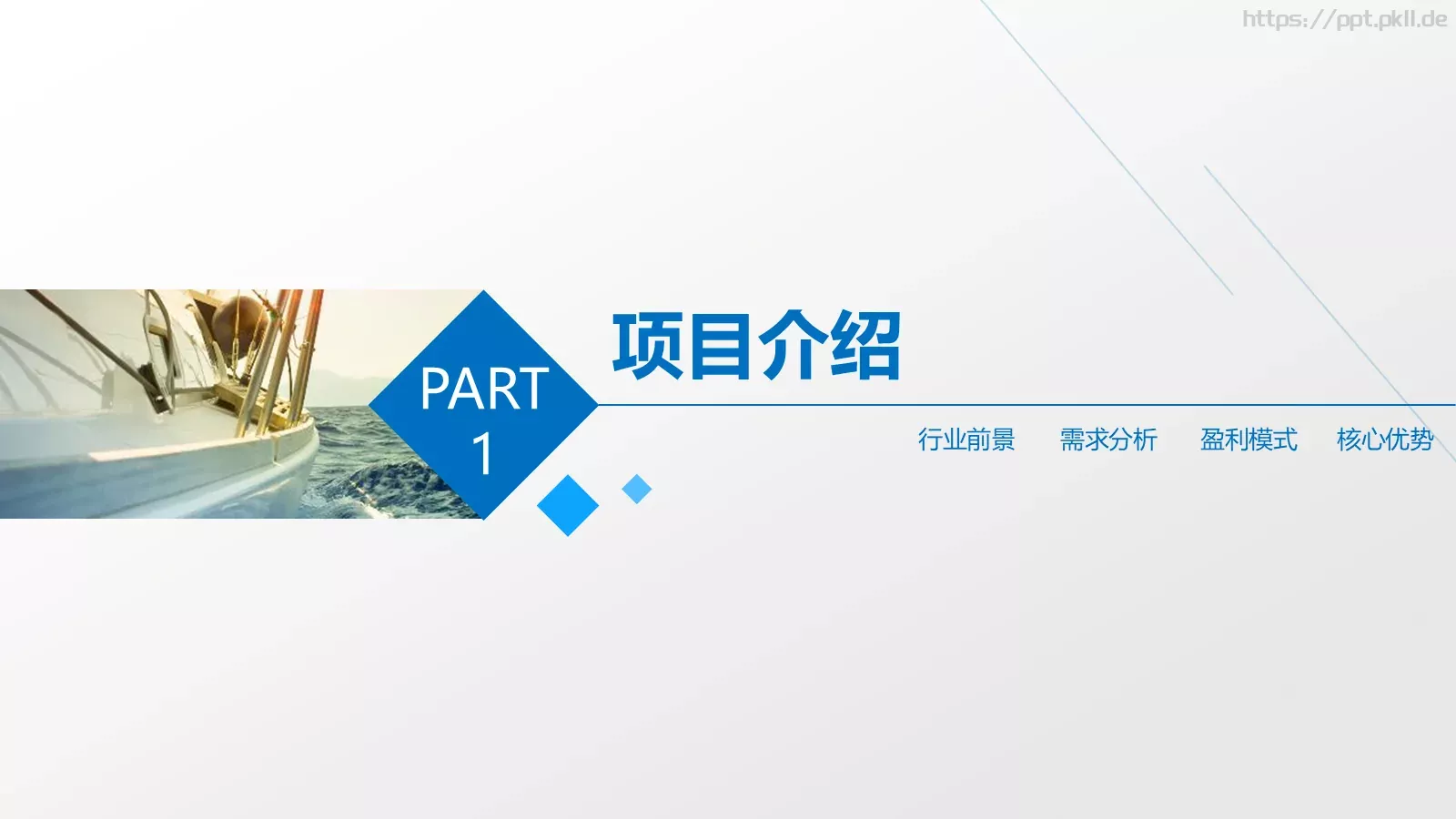 商业融资商业计划书PPT模板 第 3 页缩略图