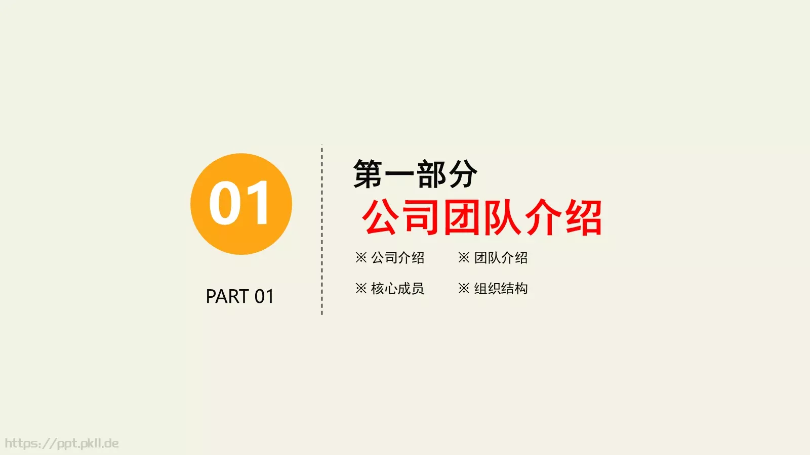 商业计划书（市场部）PPT模板 第 3 页缩略图
