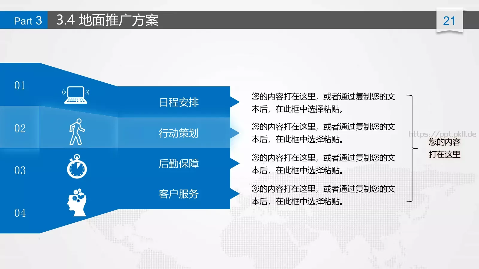 商业计划书PPT模板 第 21 页预览图