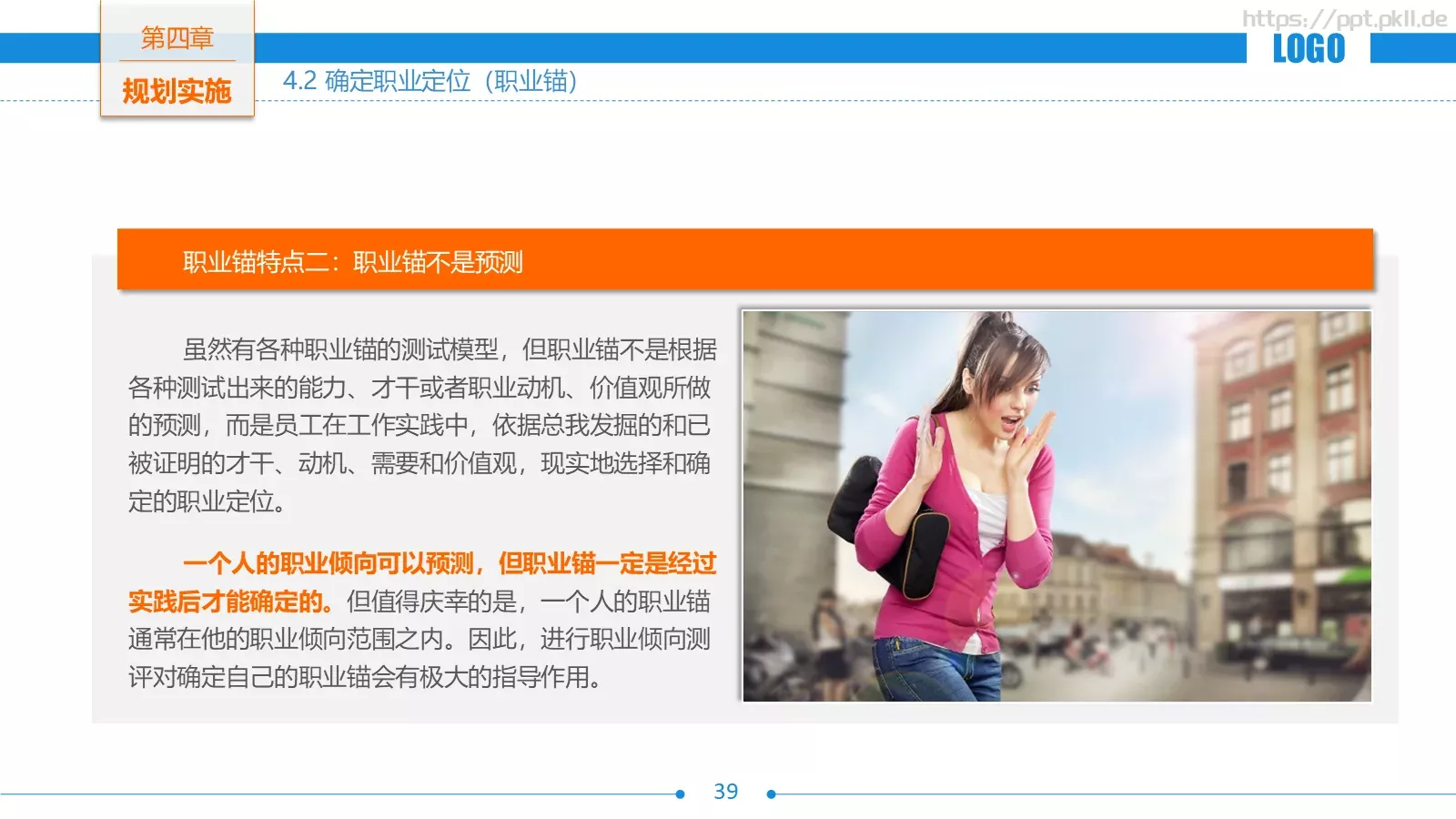 职业生涯规划PPT模板 第 39 页预览图