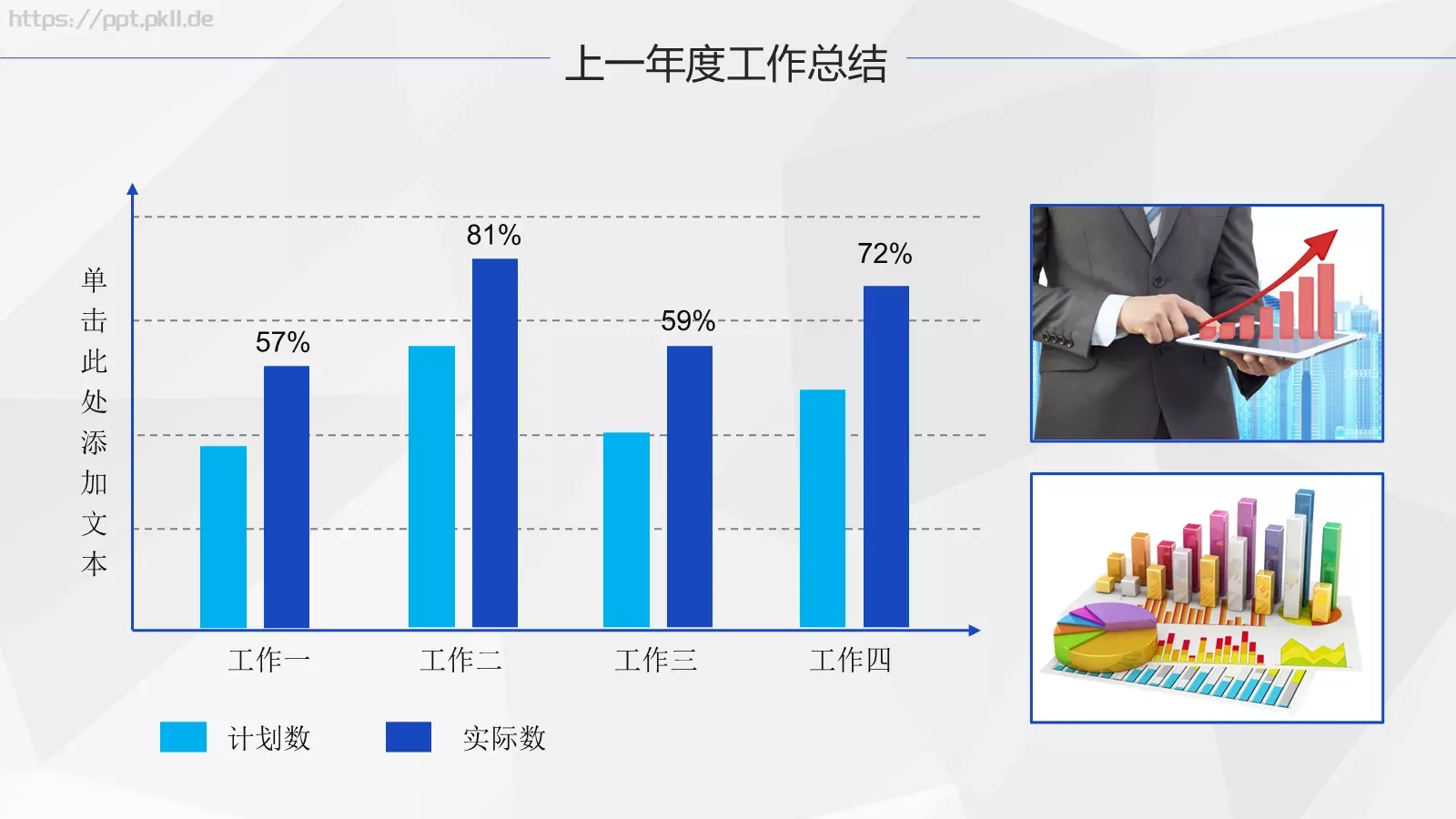 工作计划汇报PPT模板 第 7 页预览图