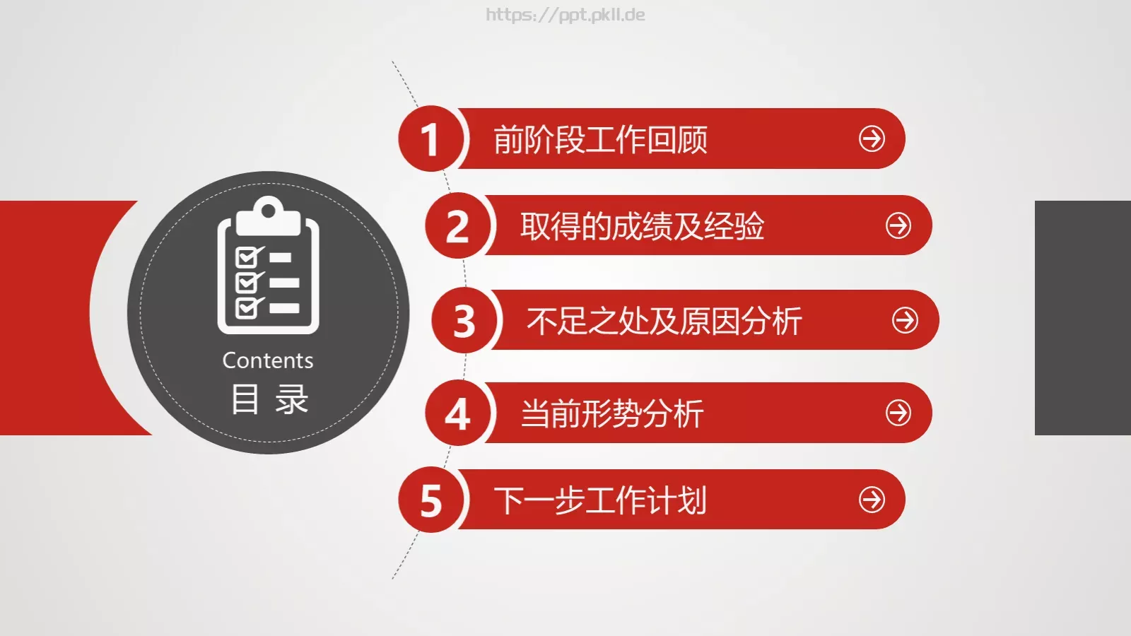 年终总结汇报PPT模板 第 2 页缩略图
