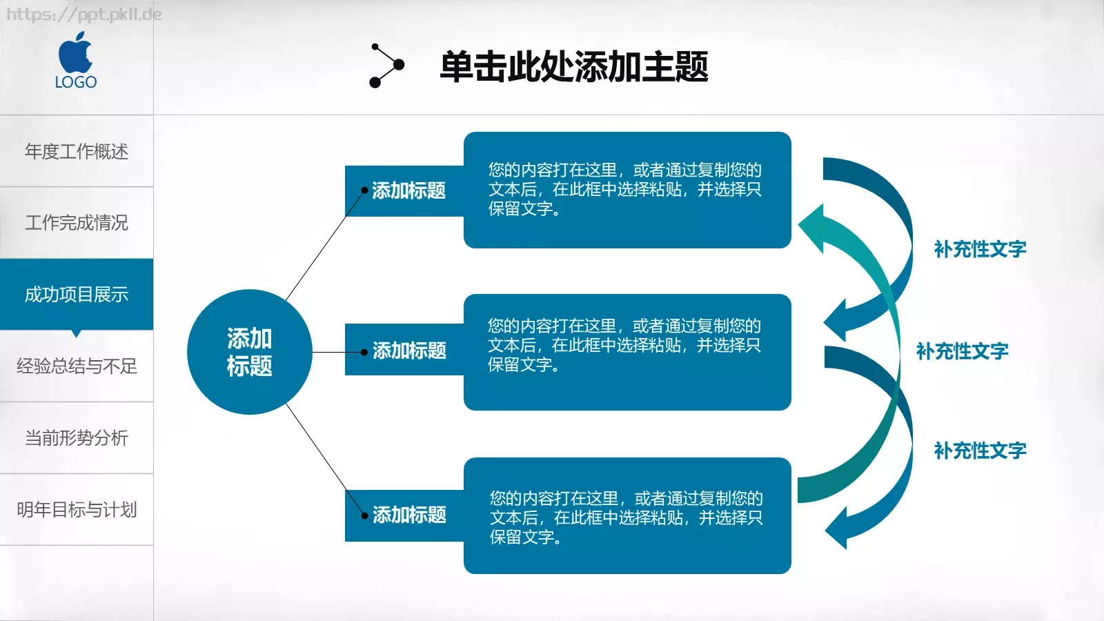 工作总结汇报PPT模板 第 20 页预览图