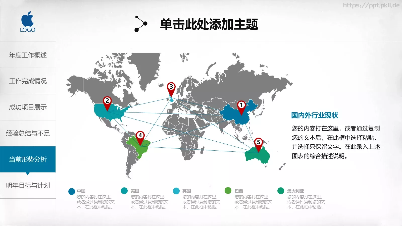 工作总结汇报PPT模板 第 36 页预览图