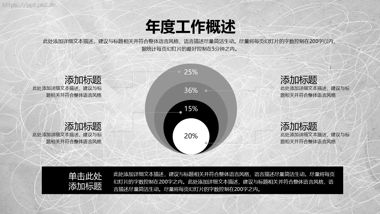 年终工作汇报PPT模板 第 8 页预览图
