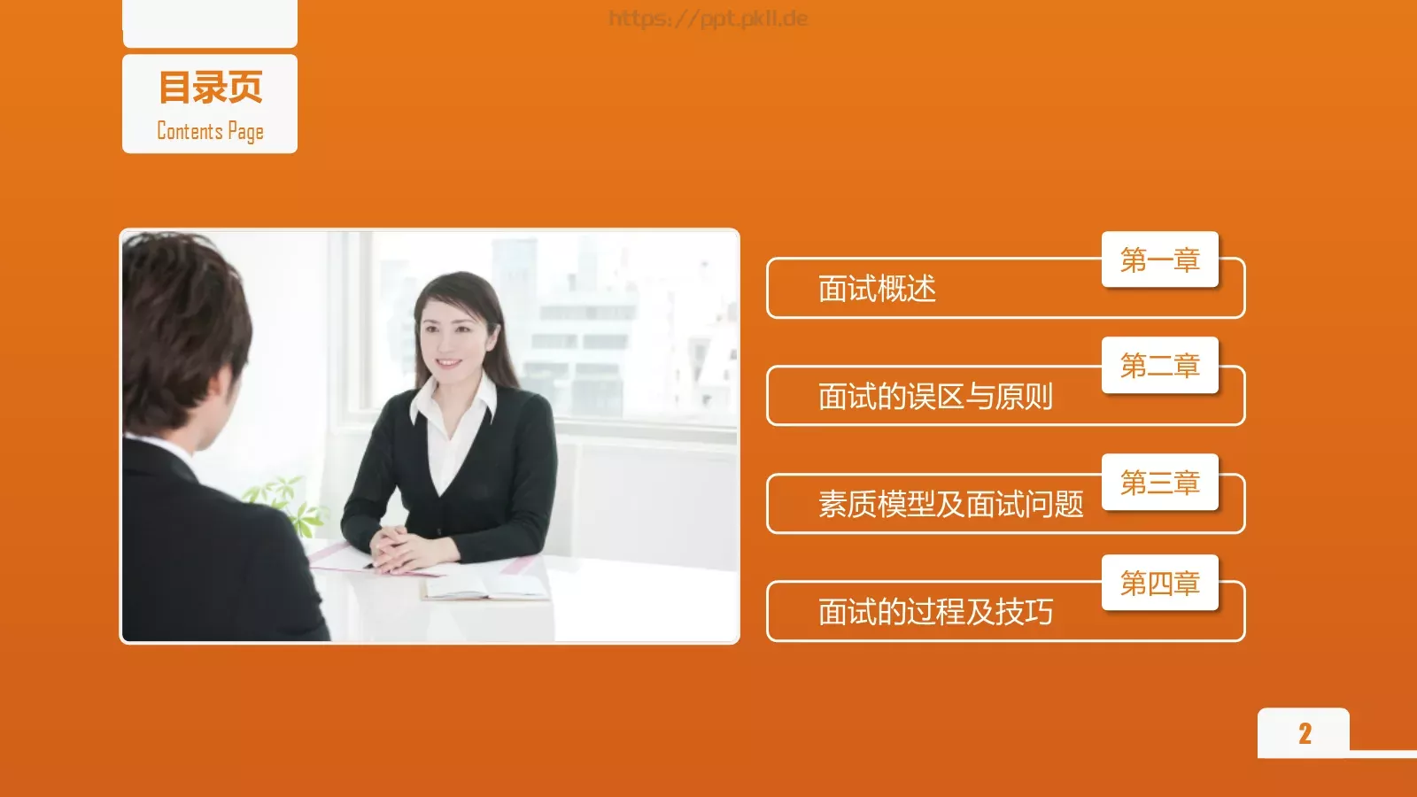 人力资源部内训之六PPT模板 第 2 页缩略图