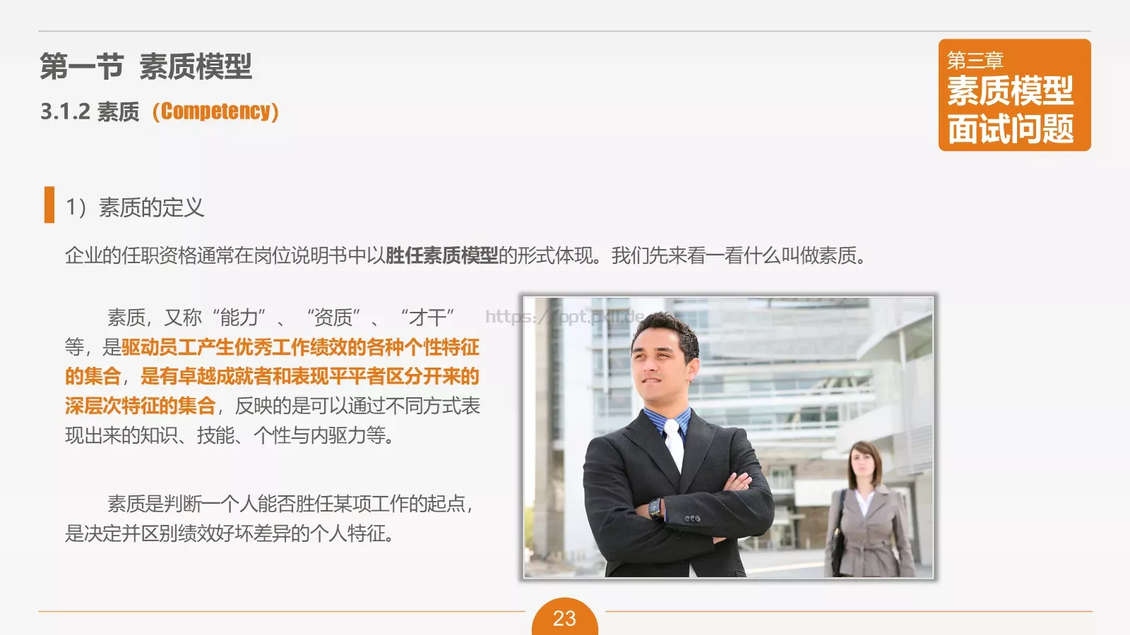 人力资源部内训之六PPT模板 第 23 页预览图