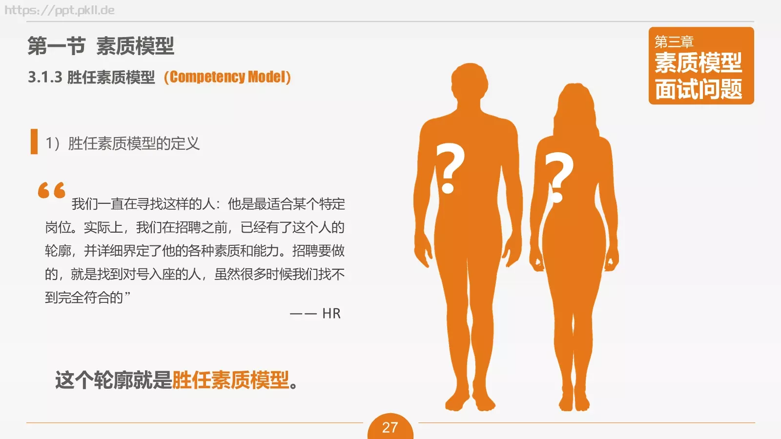 人力资源部内训之六PPT模板 第 27 页预览图