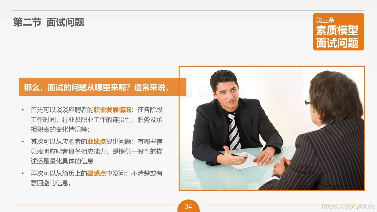 人力资源部内训之六PPT模板 第 34 页预览图