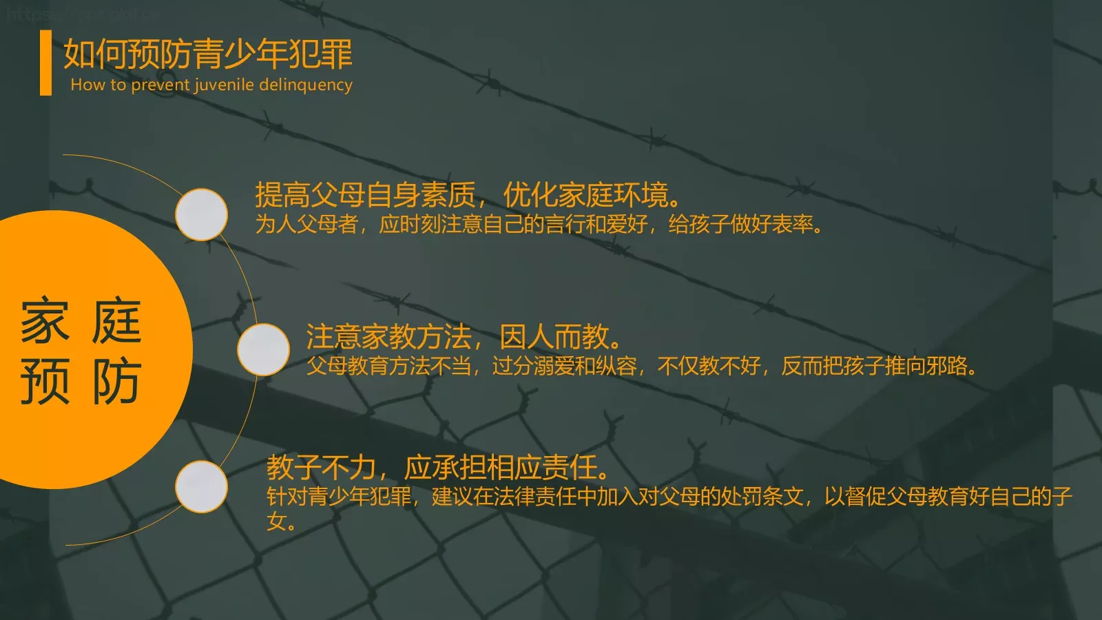 认识与预防青少年犯罪PPT模板 第 21 页预览图