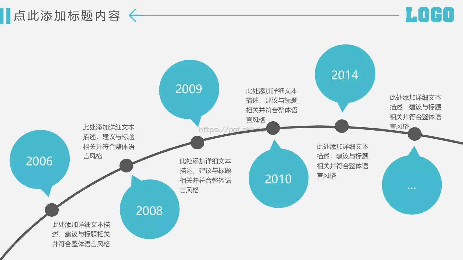 商务风工作总结汇报PPT模板 第 6 页预览图