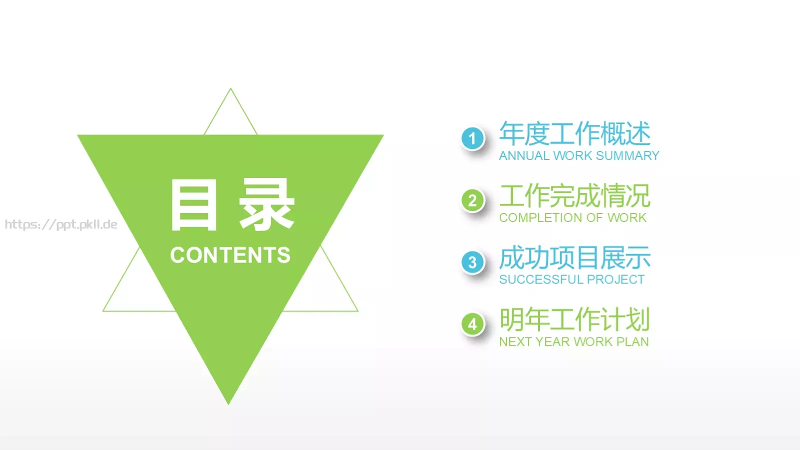 工作总结汇报PPT模板 第 2 页缩略图