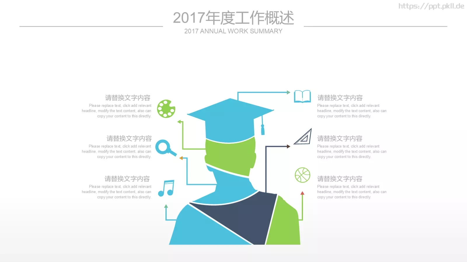 工作总结汇报PPT模板 第 6 页预览图