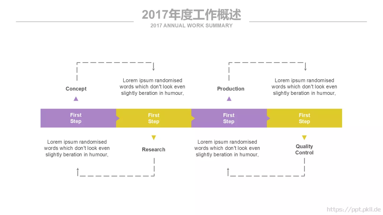 清新淡雅花工作计划PPT模板 第 4 页缩略图