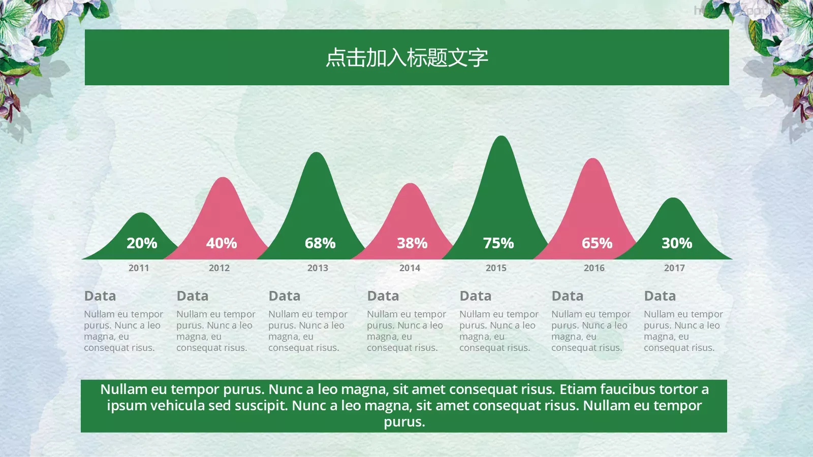通用模板清新花卉通用 第 24 页预览图