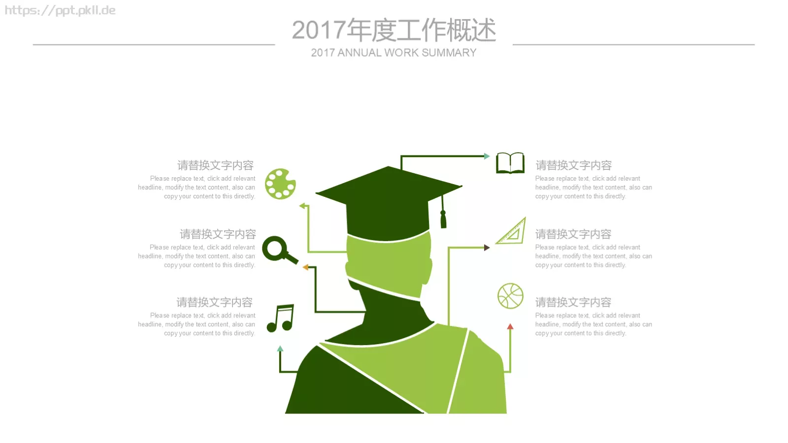 绿色大气通用PPT模板 第 21 页预览图