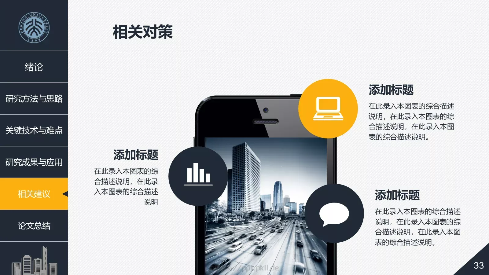 毕业论文答辩PPT模板 第 33 页预览图