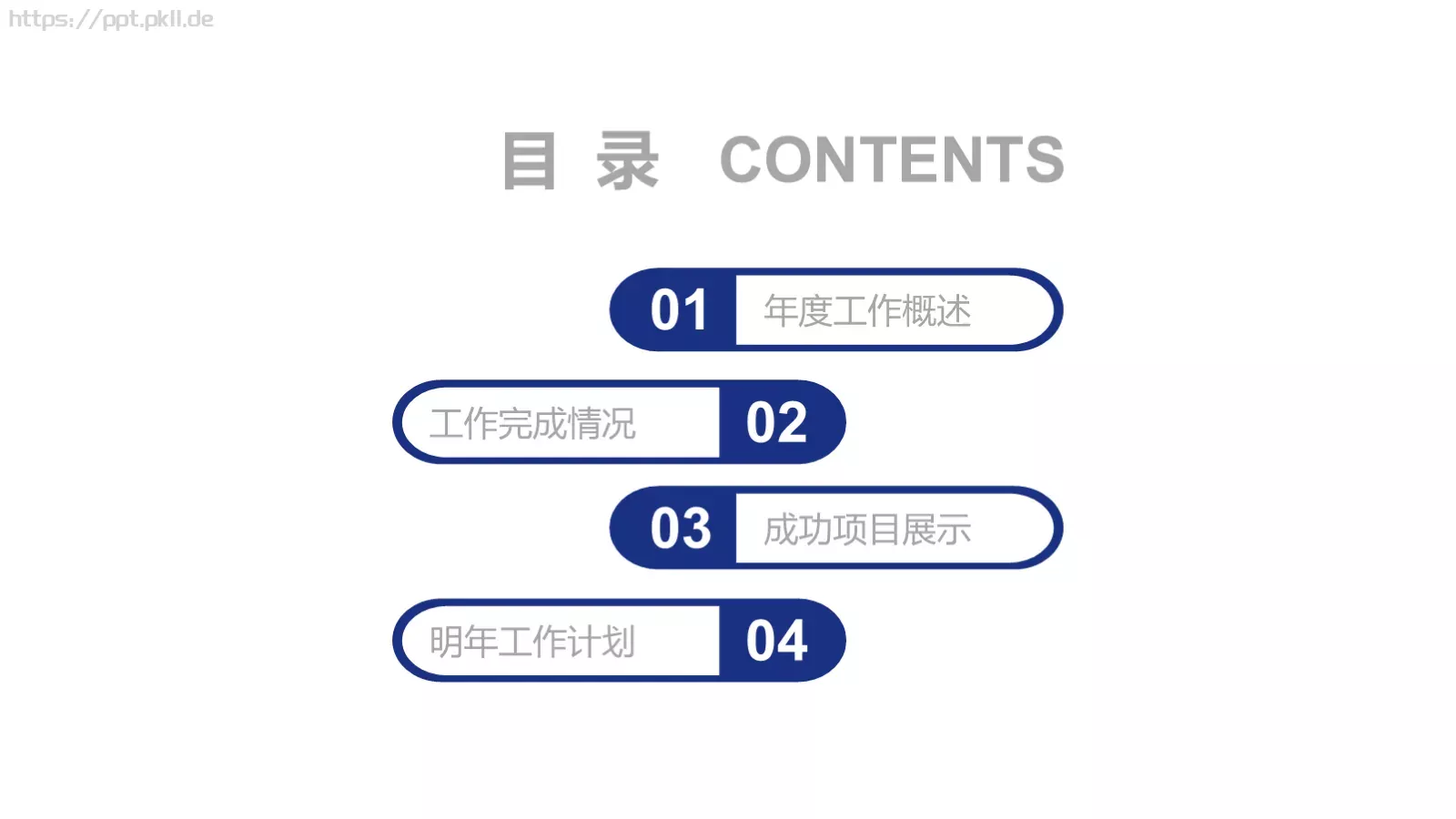 工作计划汇报PPT模板 第 2 页缩略图