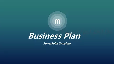 文艺高逼格商务汇报PPT模板 缩略图