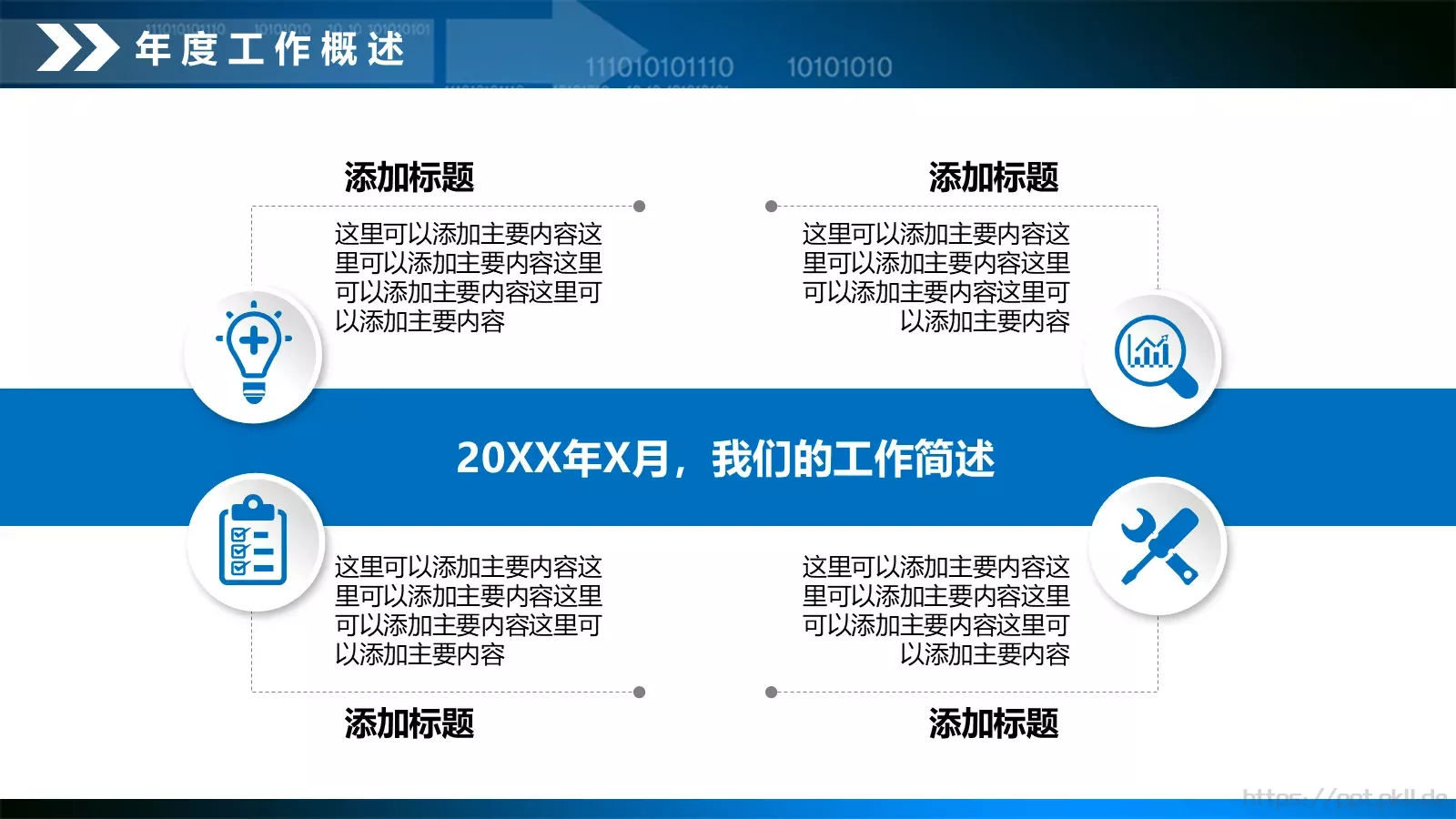 年终总结工作汇报PPT模板 第 5 页预览图