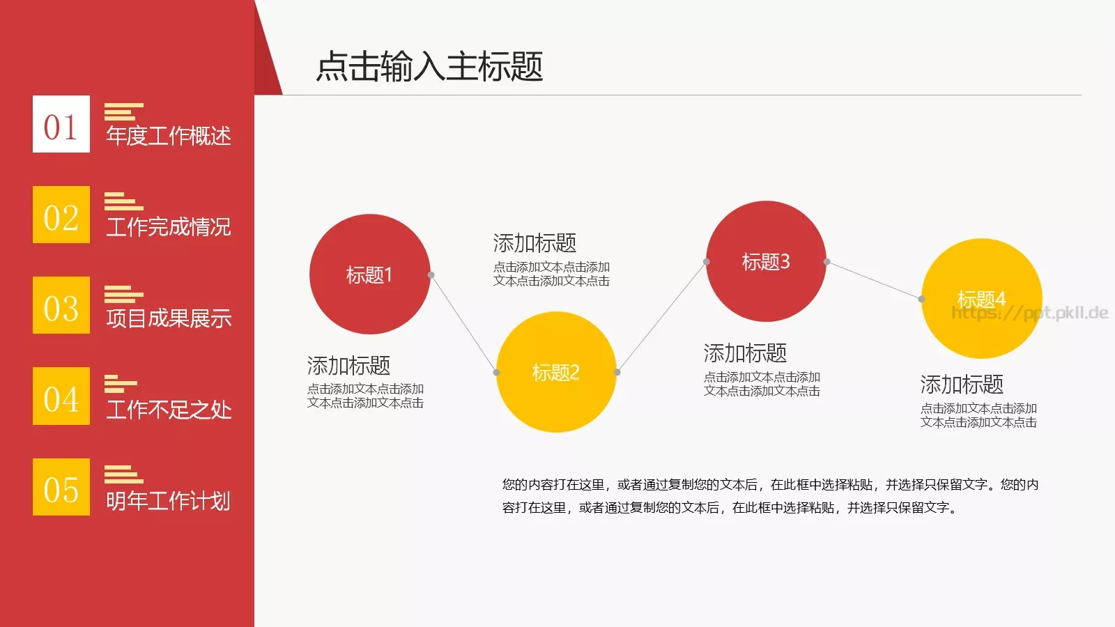 年度工作总结汇报PPT模板 第 12 页预览图