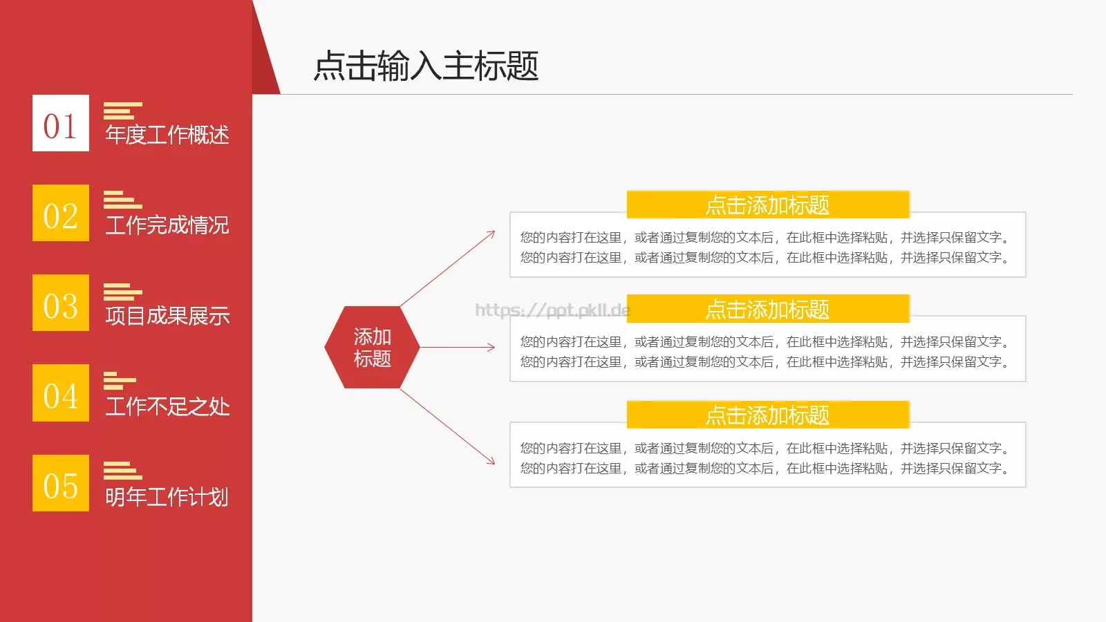 年度工作总结汇报PPT模板 第 11 页预览图